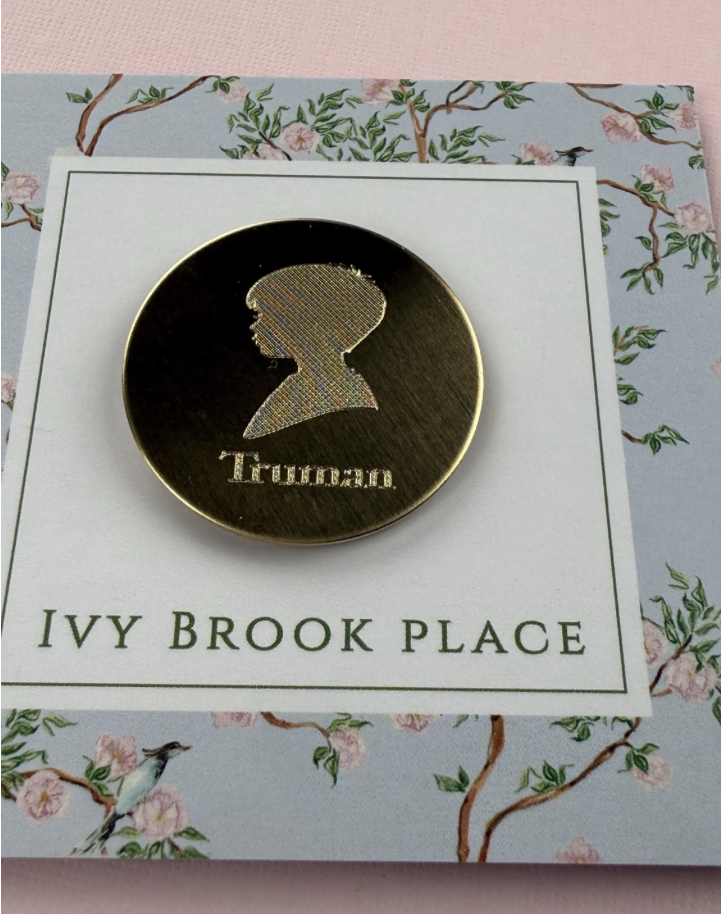 Silhouette Needle Minder with Custom Name