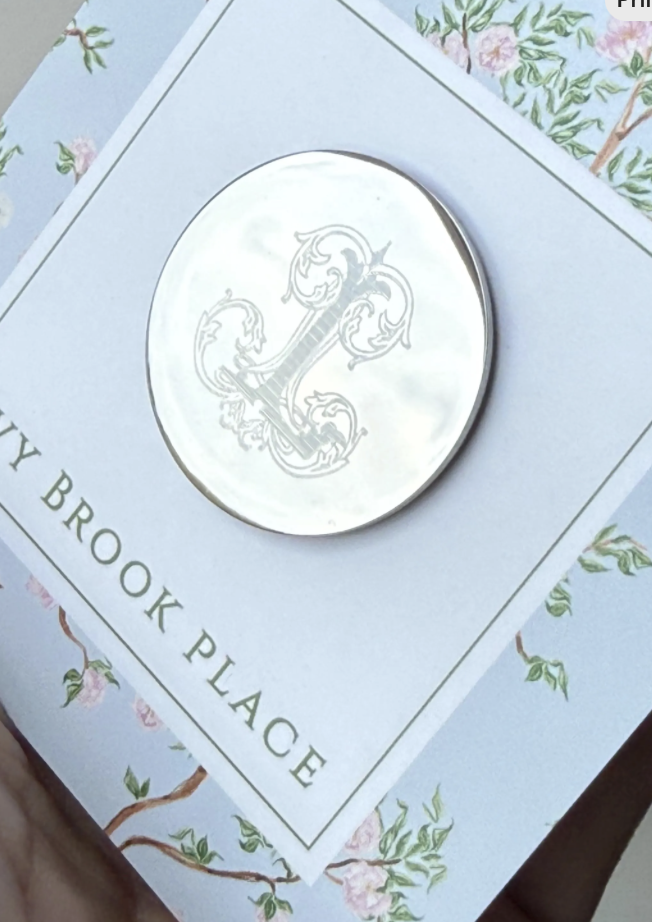 Silver Smooth Needle Minder