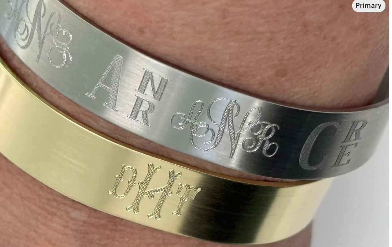 Family Monogram Bracelets
