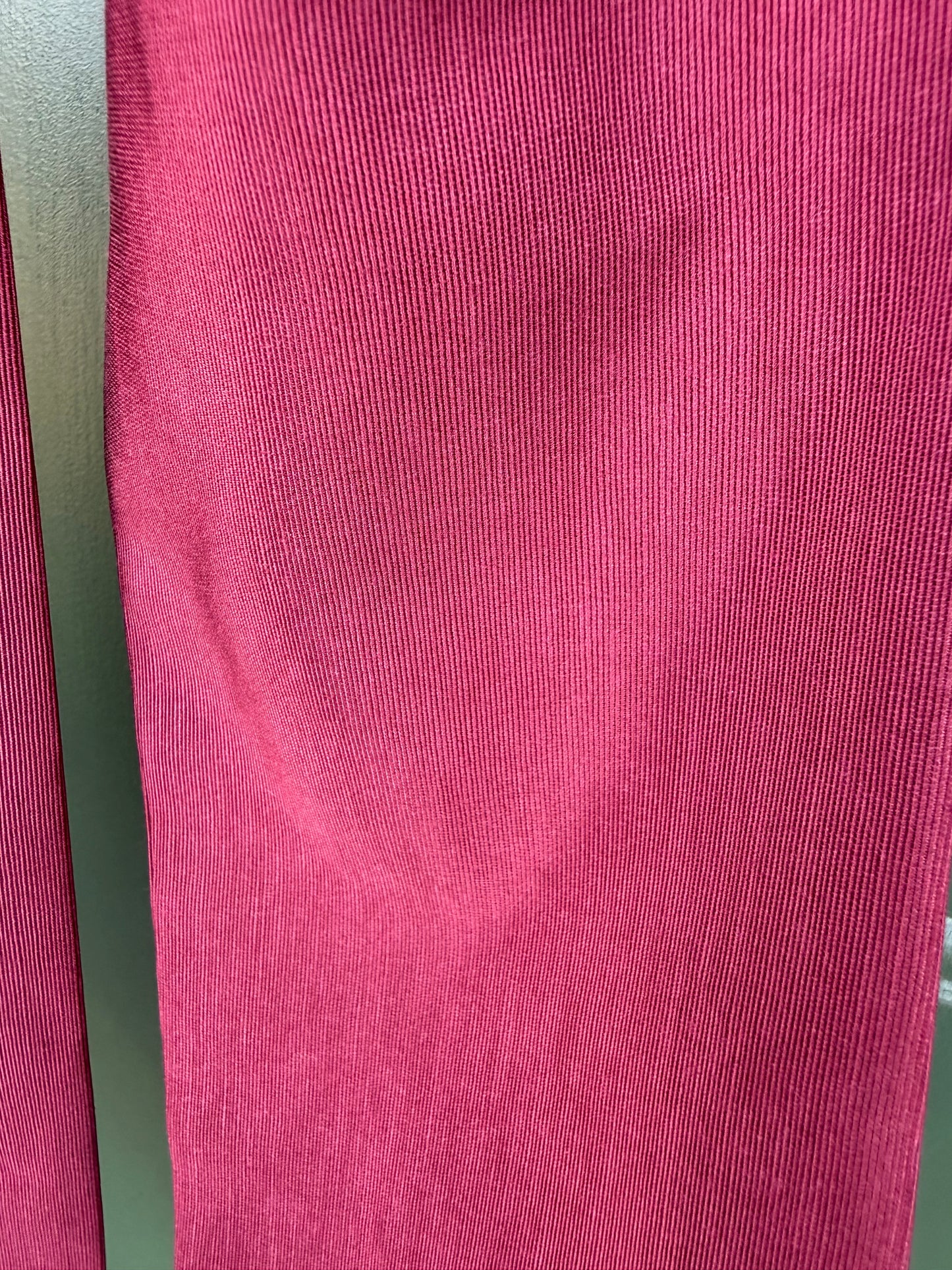 Burgundy Taffeta Wreath Sash