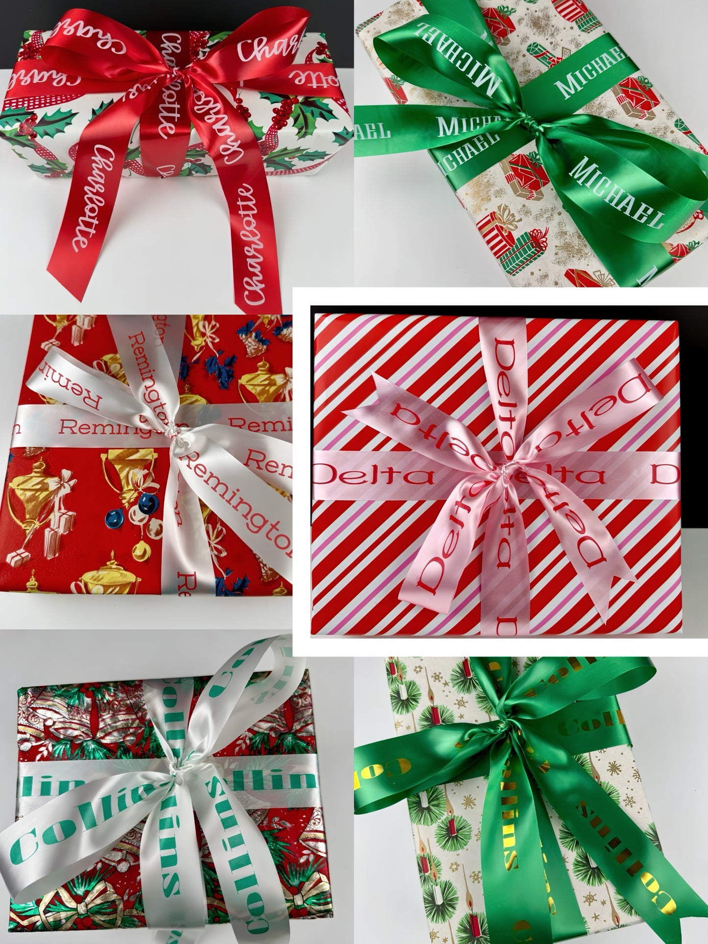 1.5" Personalized Satin Ribbon
