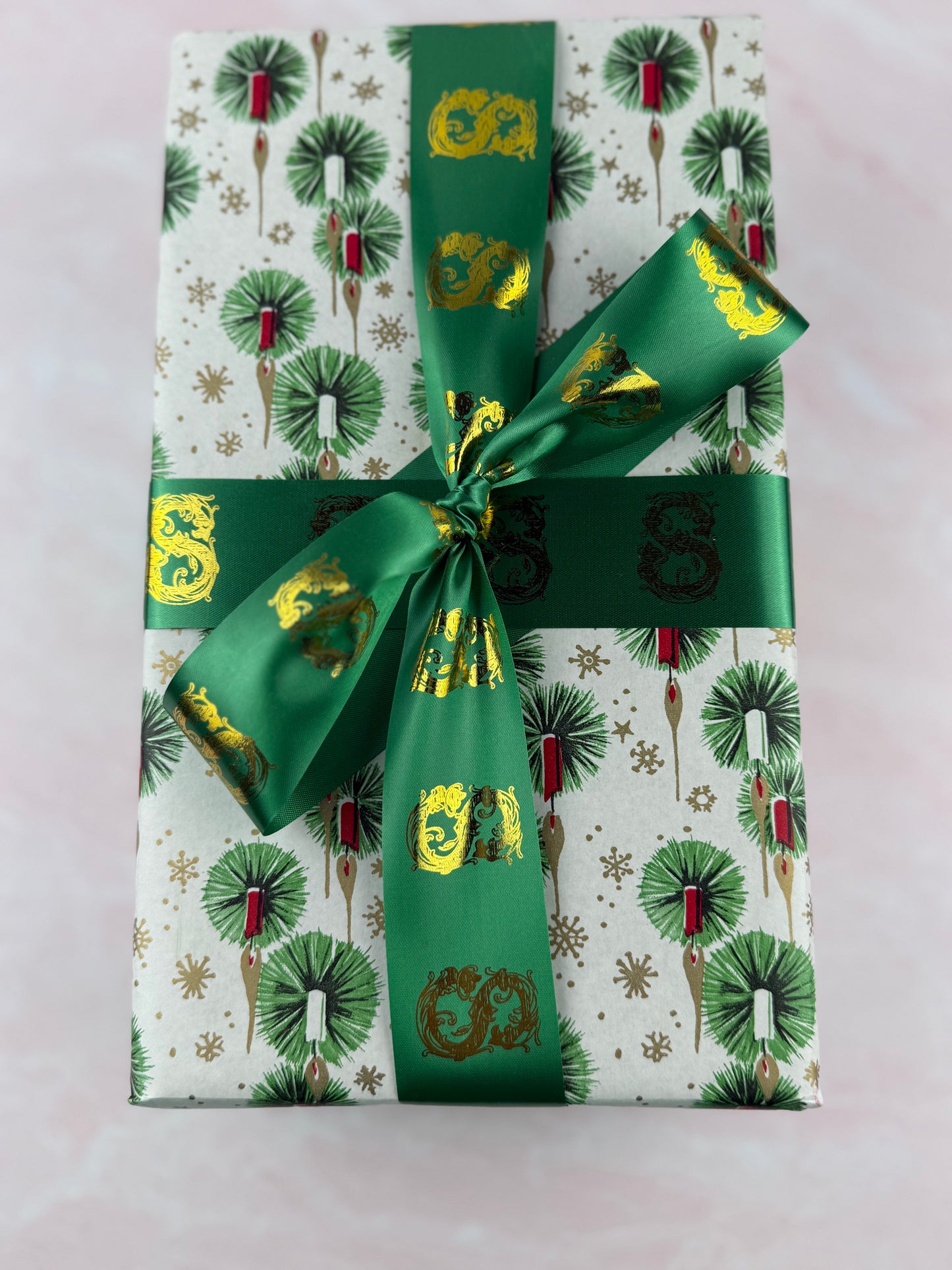 1.5" Monogram Satin Ribbon