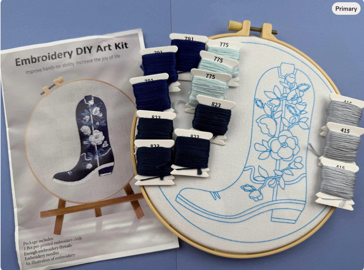 Hand Embroidery Kit