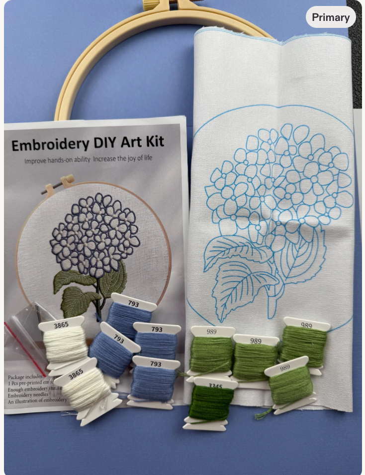 Hand Embroidery Kit