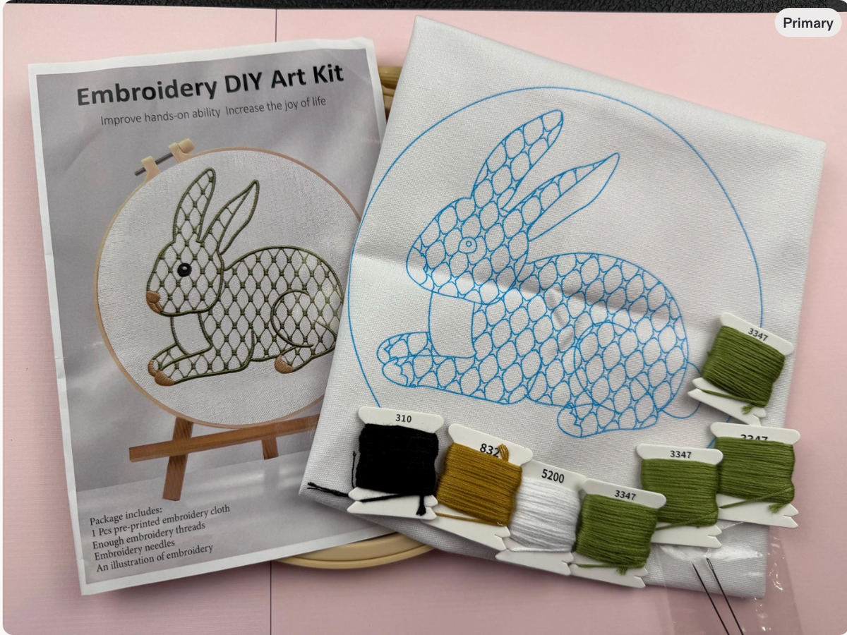 Hand Embroidery Kit
