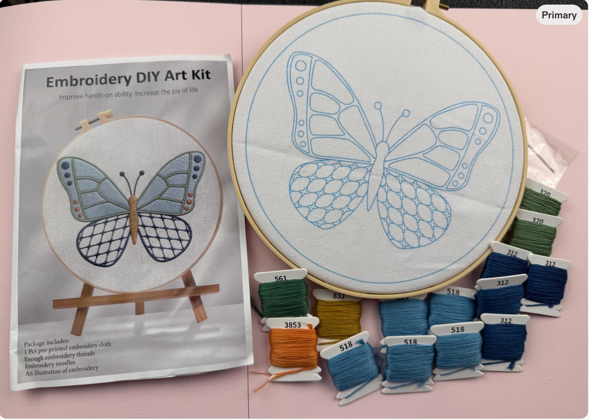 Hand Embroidery Kit