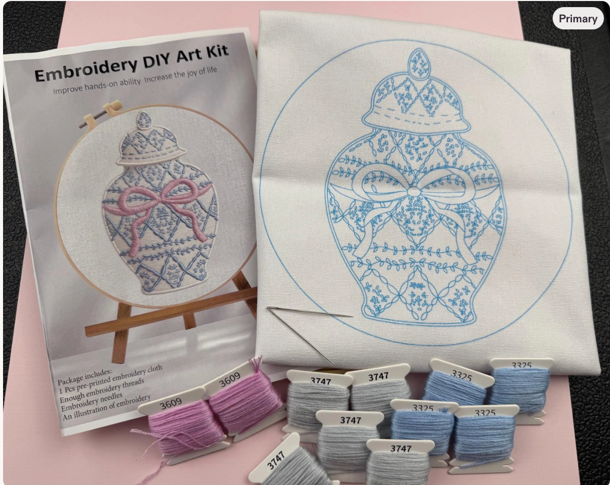Hand Embroidery Kit